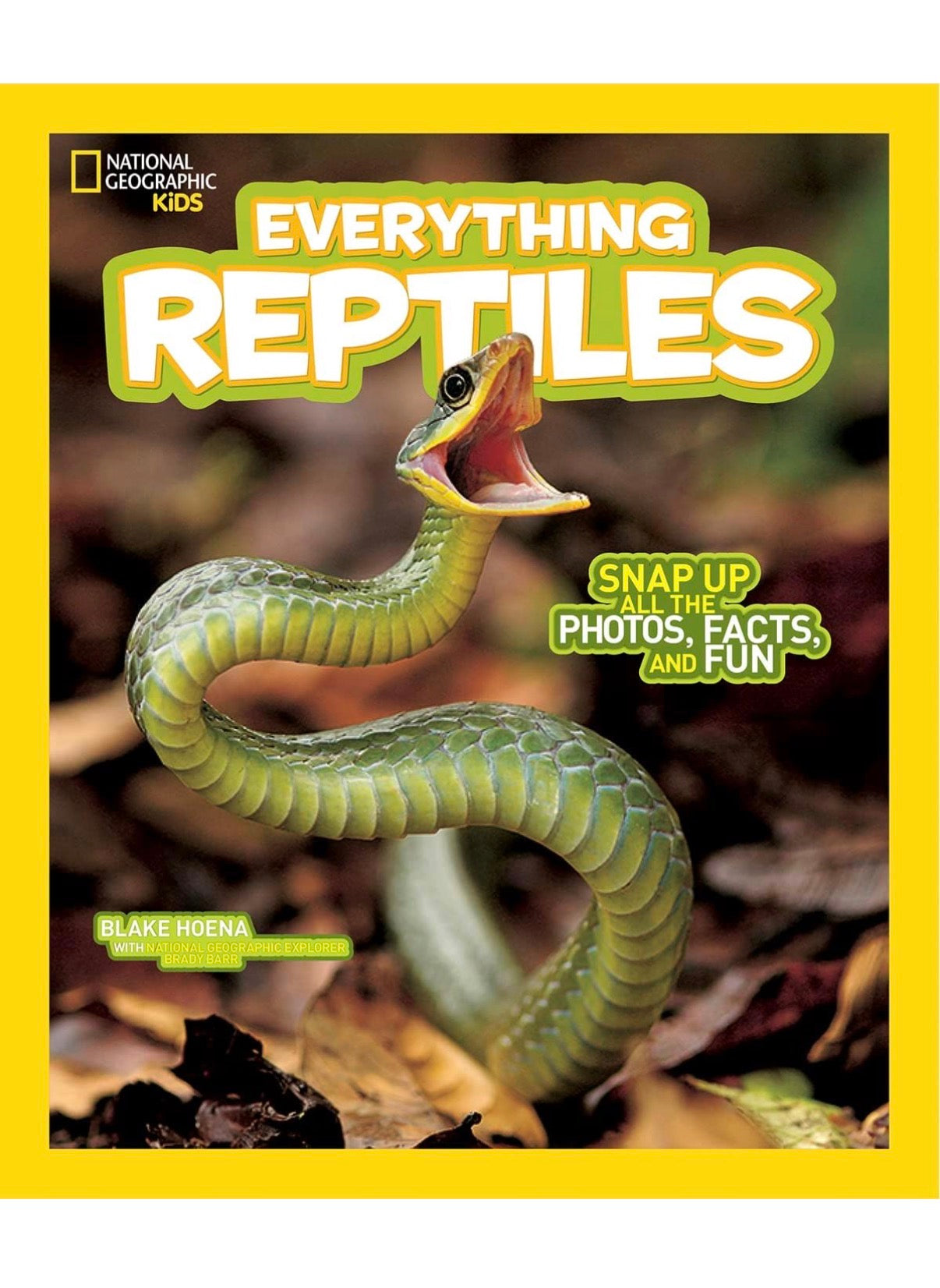 National Geographic Kids: Everything Reptiles Book