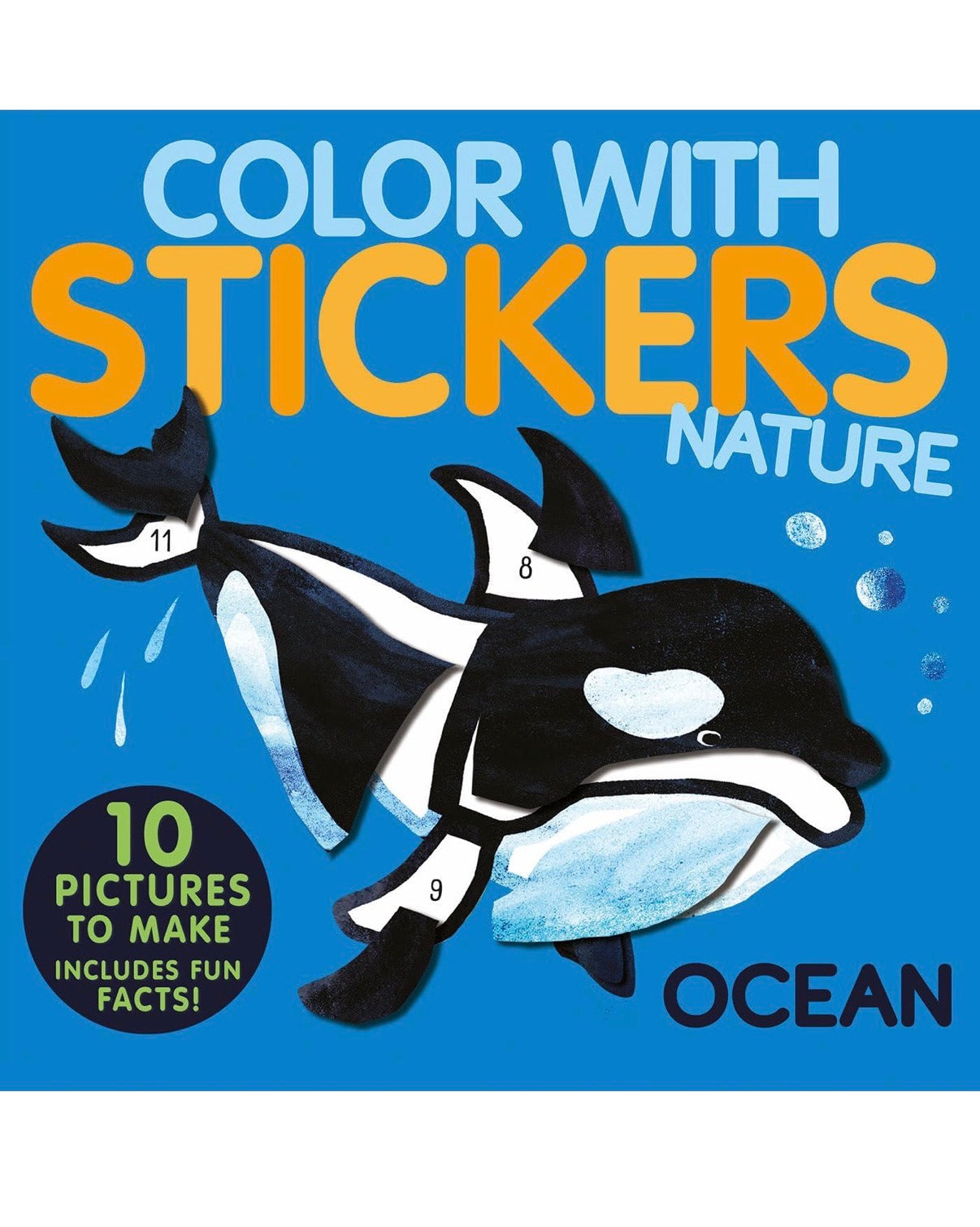 Color With Stickers: Ocean Book