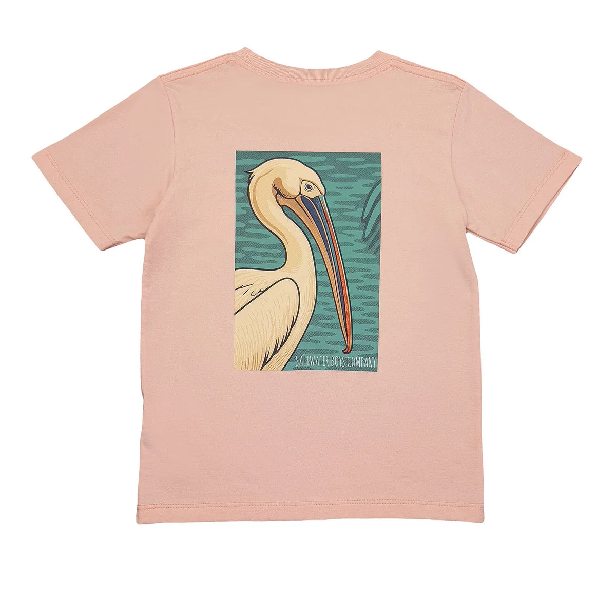 Pelican T-Shirt | Salmon