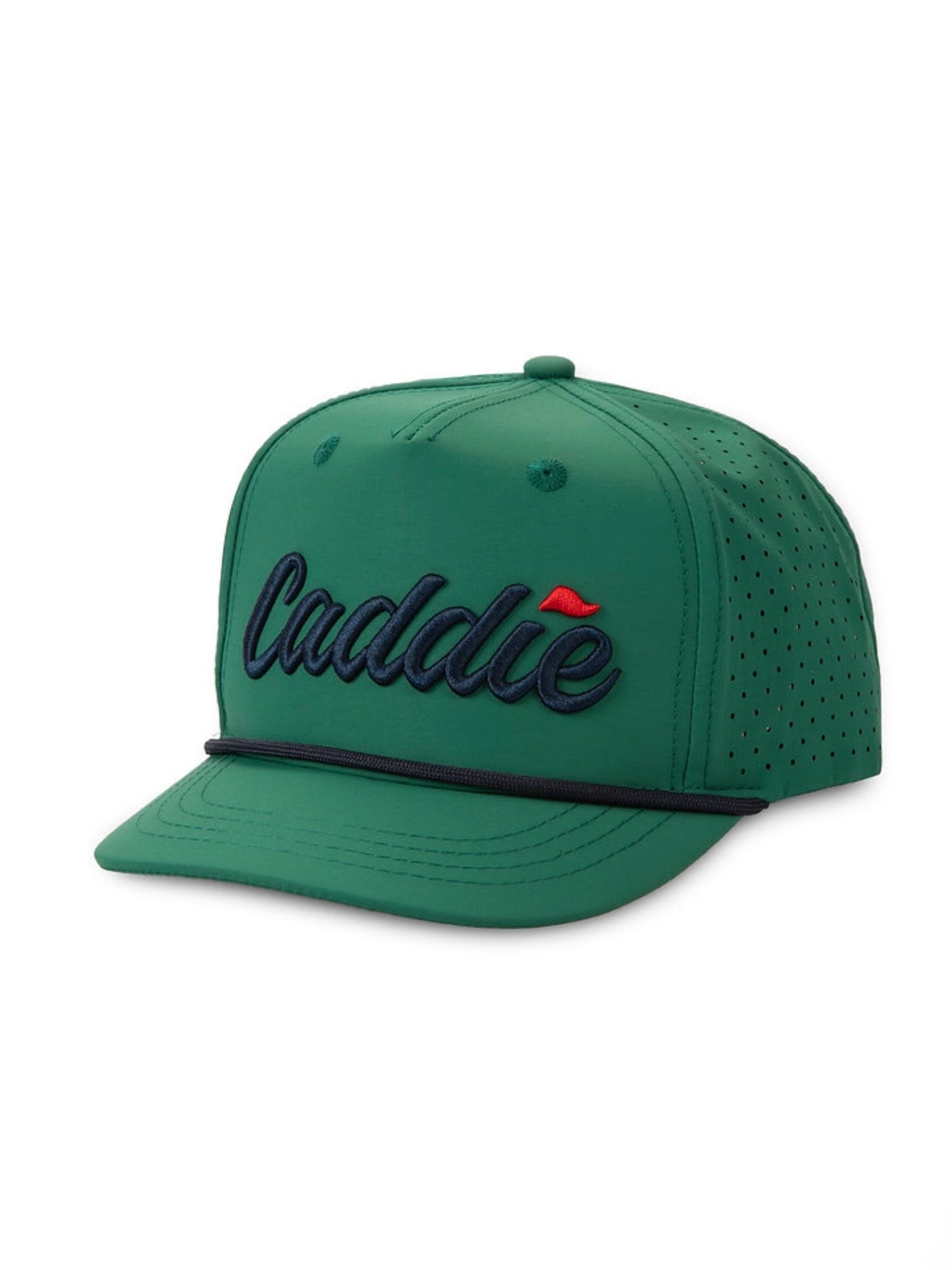 Green/Navy Caddie Youth Rope Hat