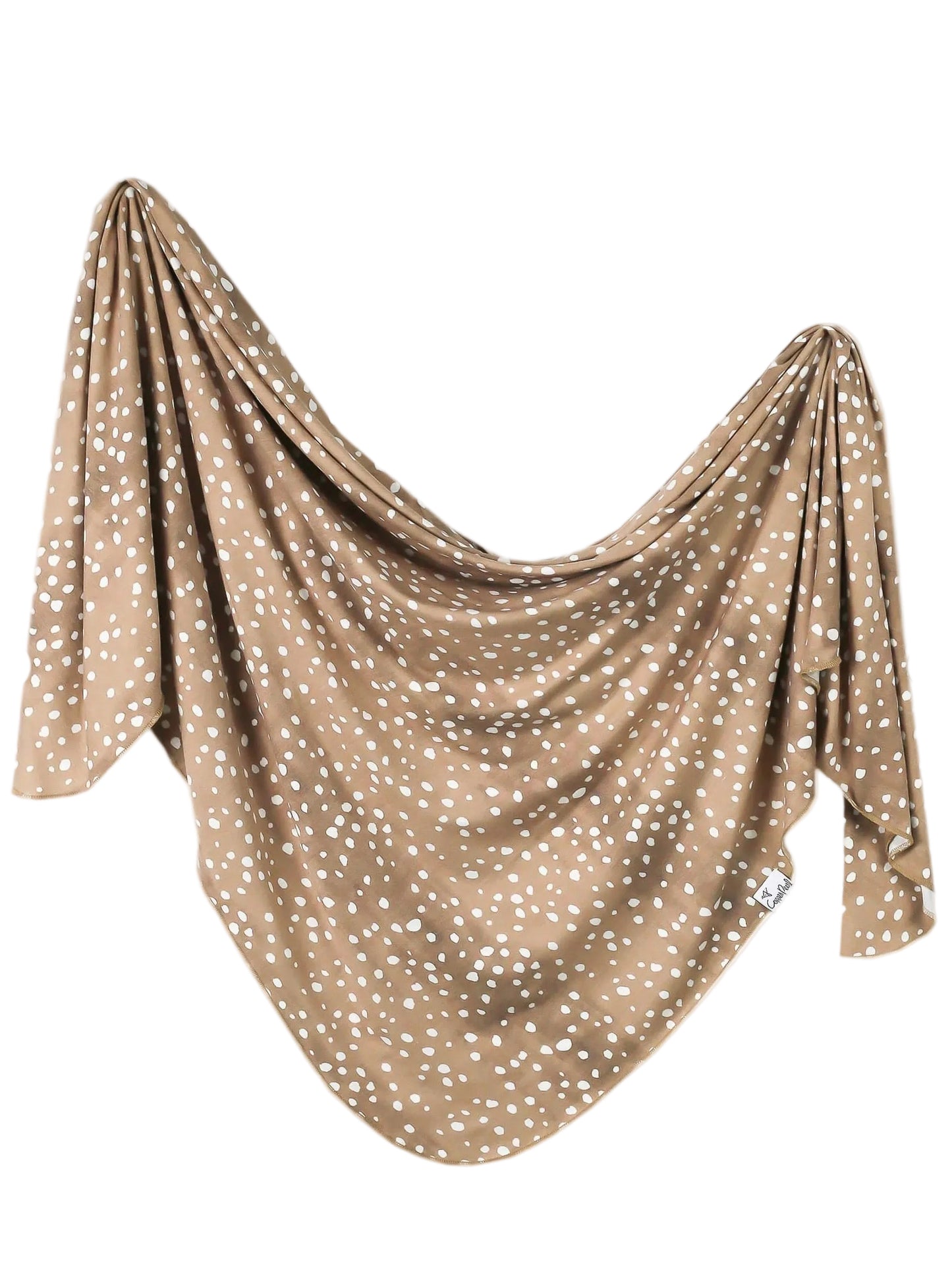 Knit Swaddle Blanket | Fawn