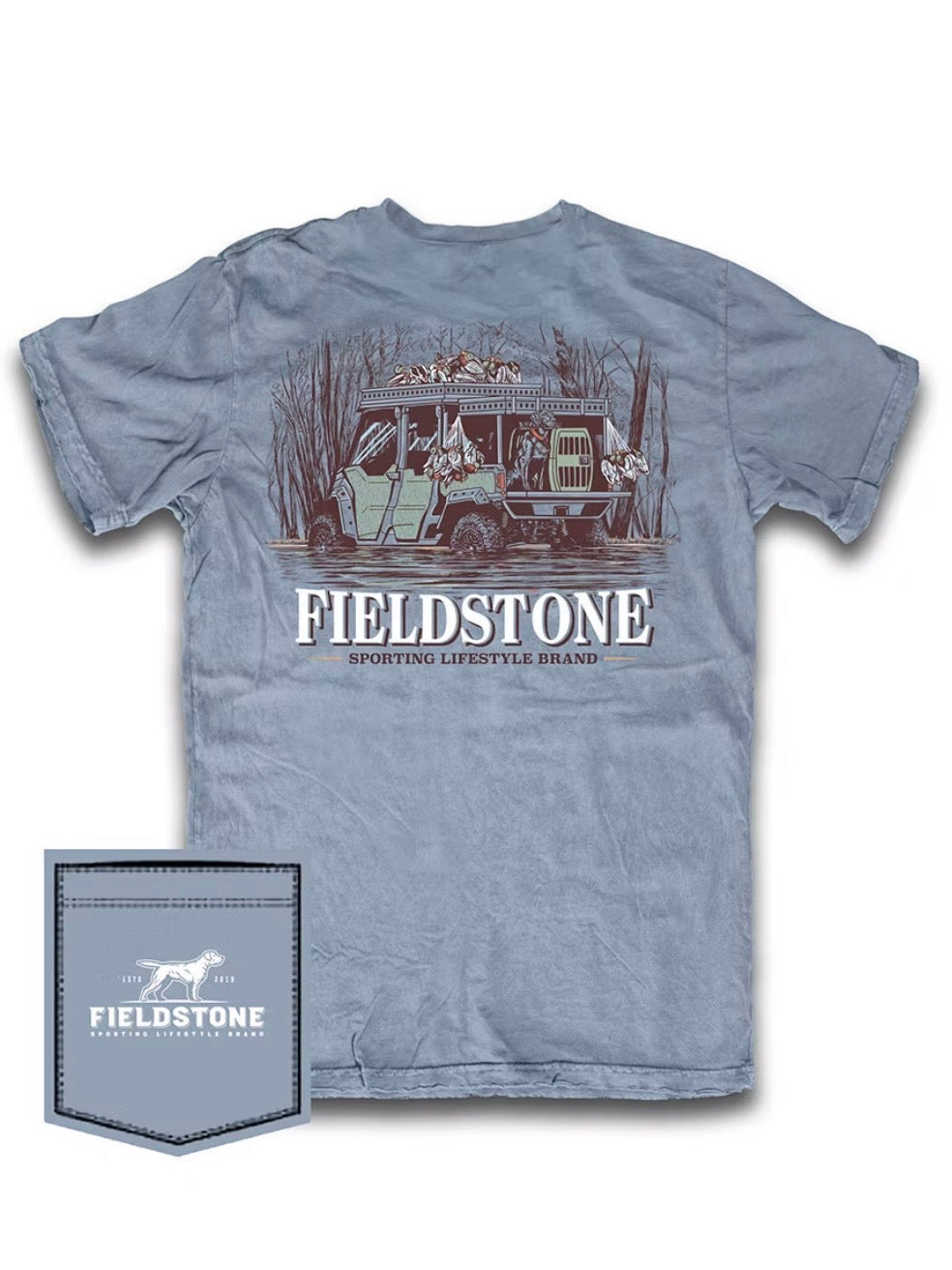 Youth Saltwater Fieldstone Amphibious Tee
