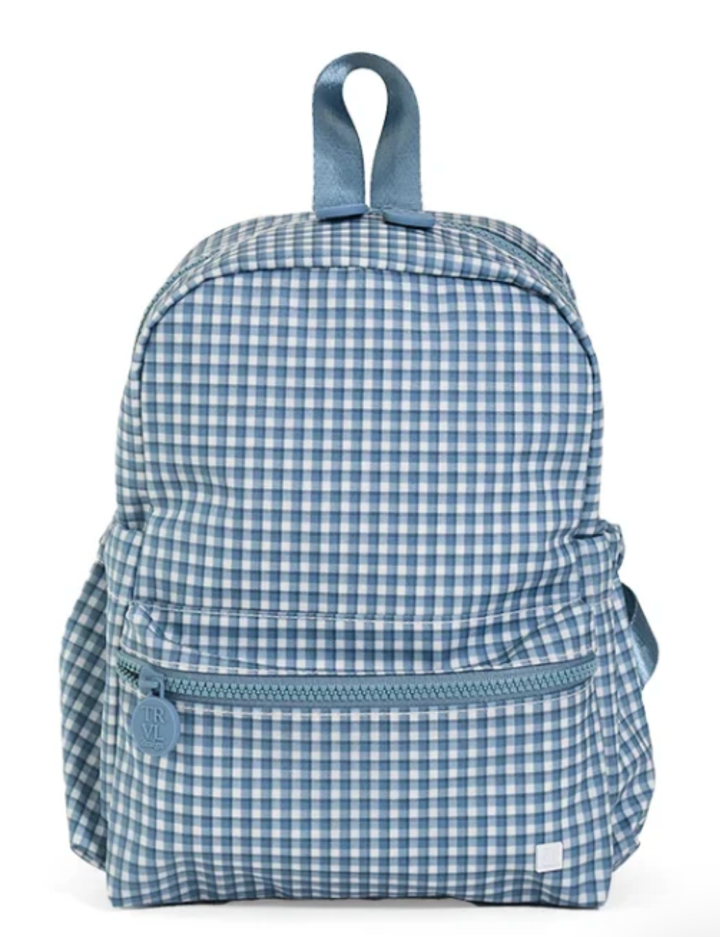 Mini Backer - Rodeo Check Indigo
