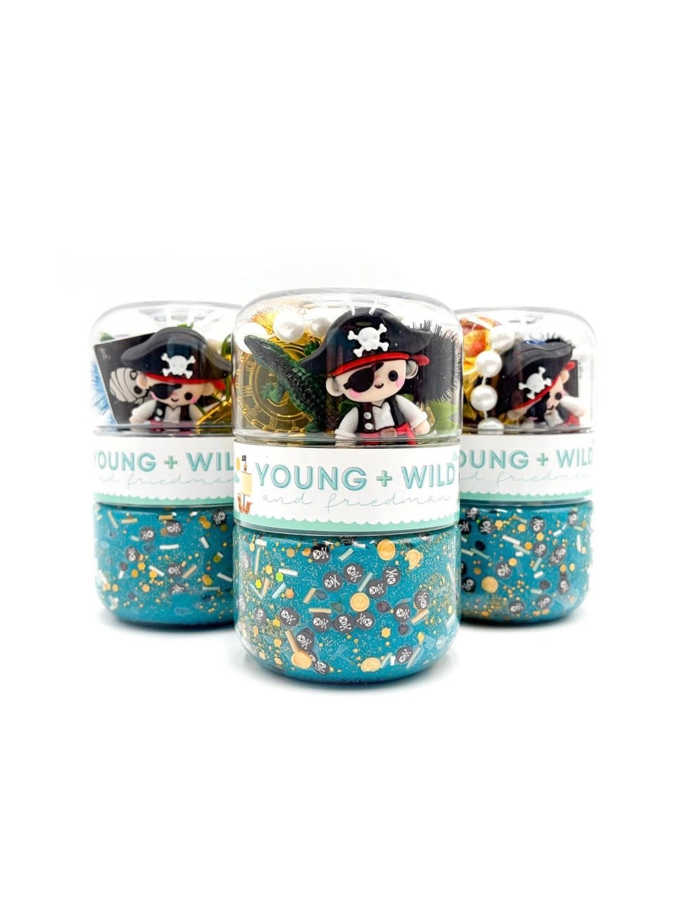 Grab & Go Dough Jar | Pirate