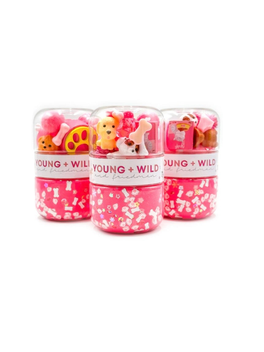 Grab & Go Dough Jar | Pink Pet Shop