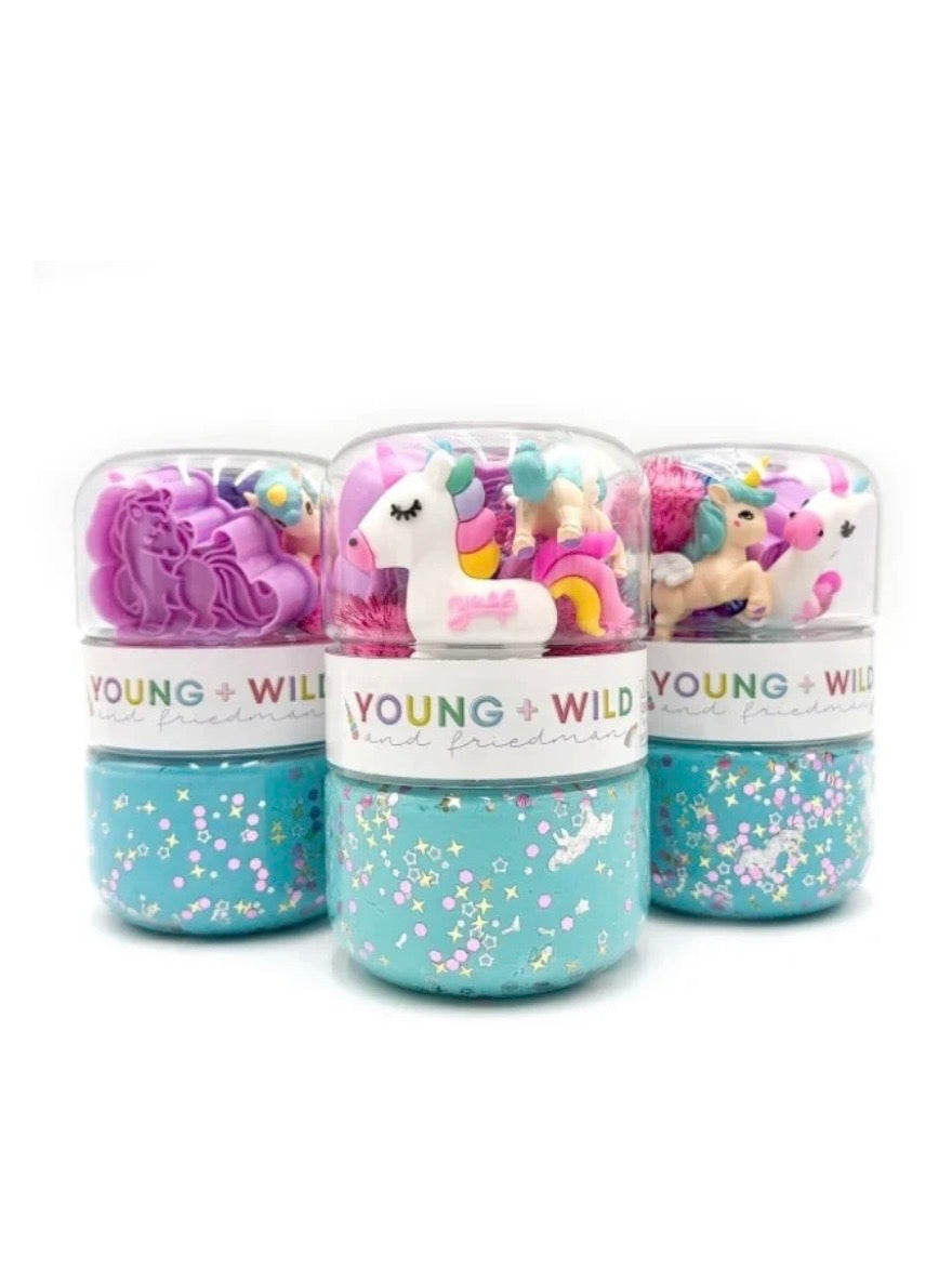 Grab & Go Dough Jar | Unicorn