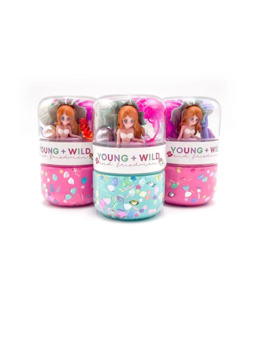 Grab & Go Dough Jar | Mermaid