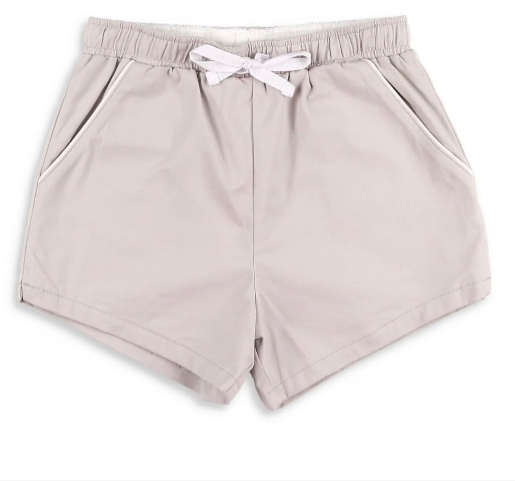 Khaki Twill Shrimp Shorts