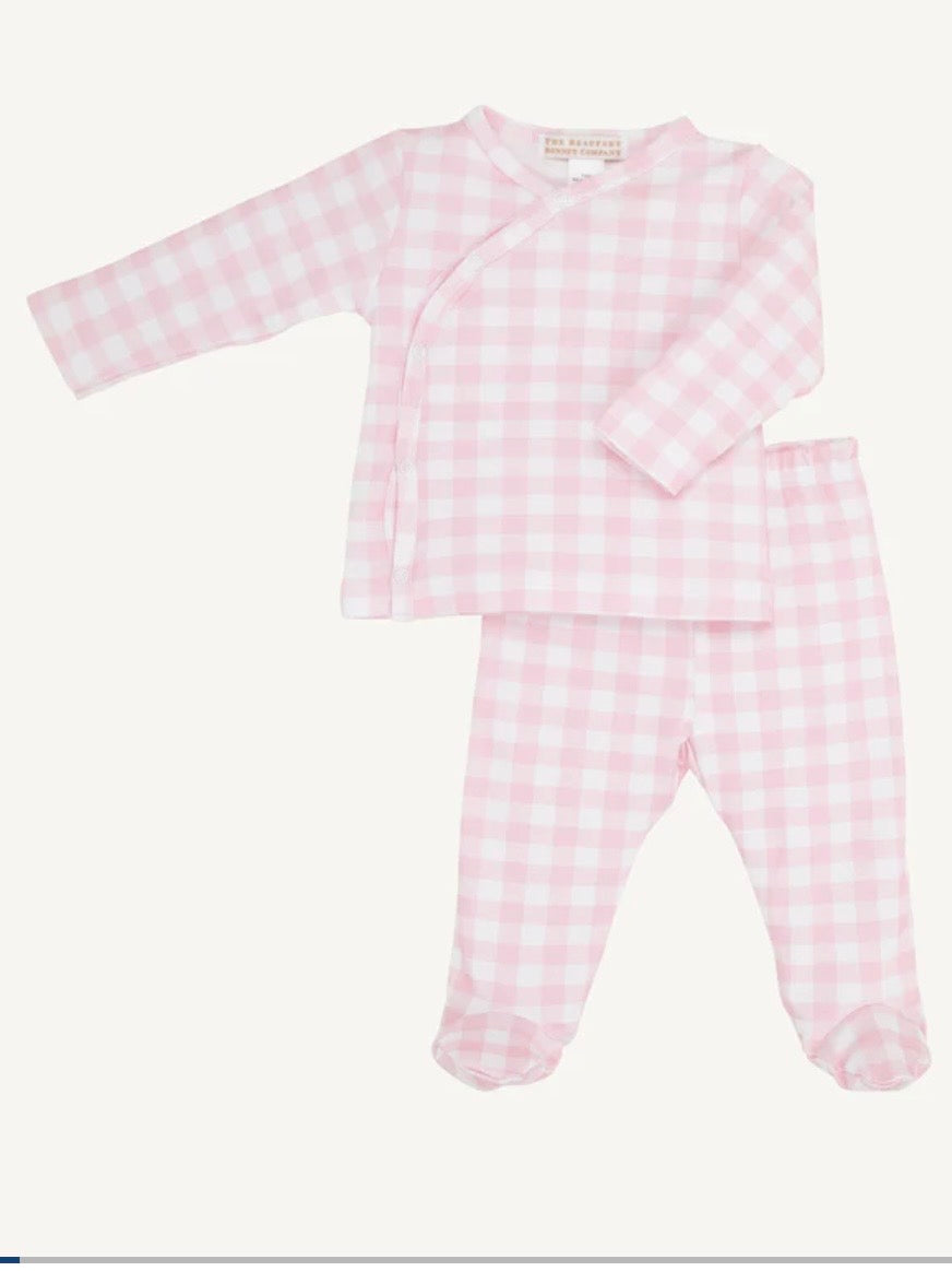 Palm Beach Pink Cameron Cross-Front Set
