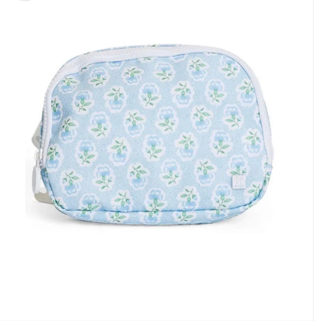 Petite Fleur Blue Crossbody