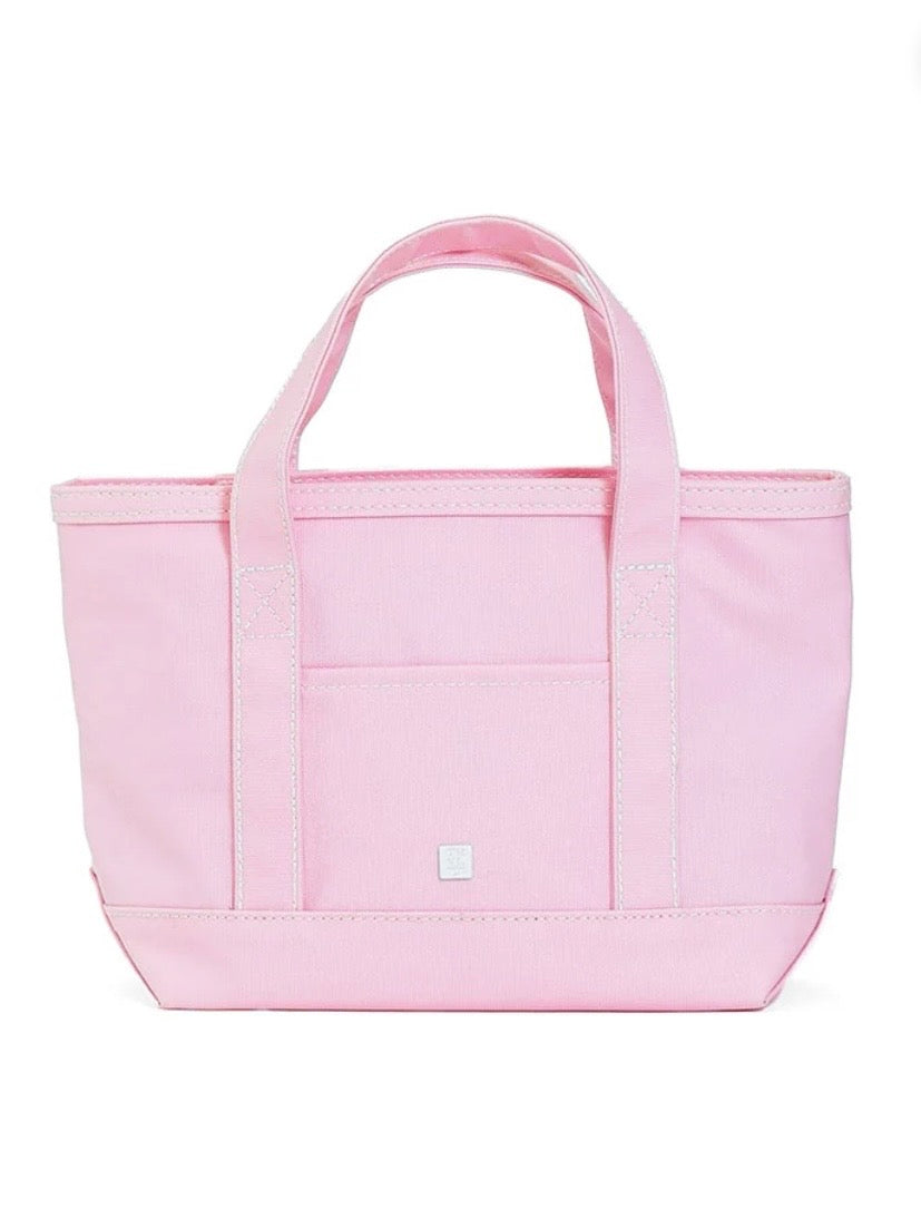 Coated Canvas Peony Mini Tote