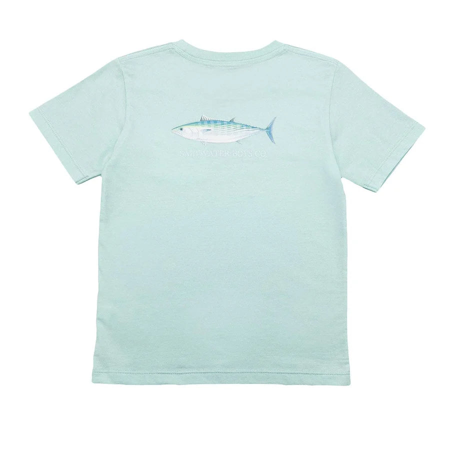 Atlantic Bonito Fish T-Shirt | Aqua