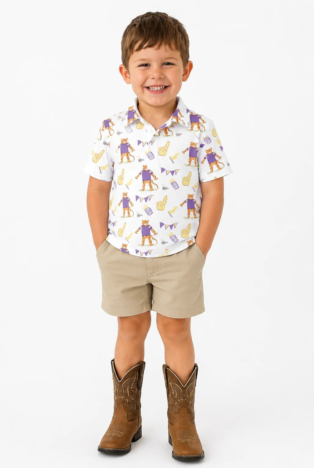 Jackson Polo - Game Day Purple & Gold