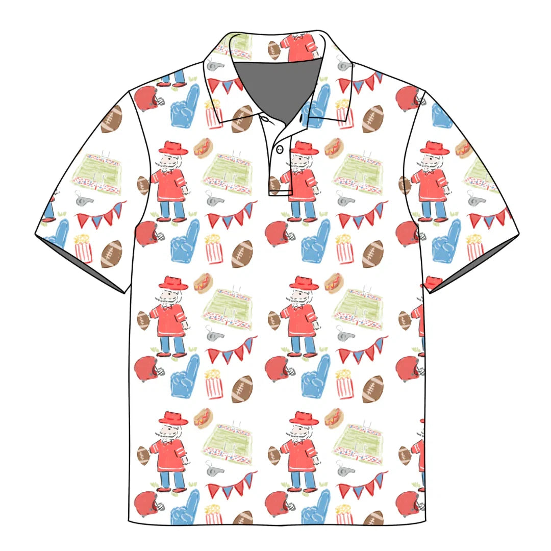 Jackson Polo - Game Day Red & Blue