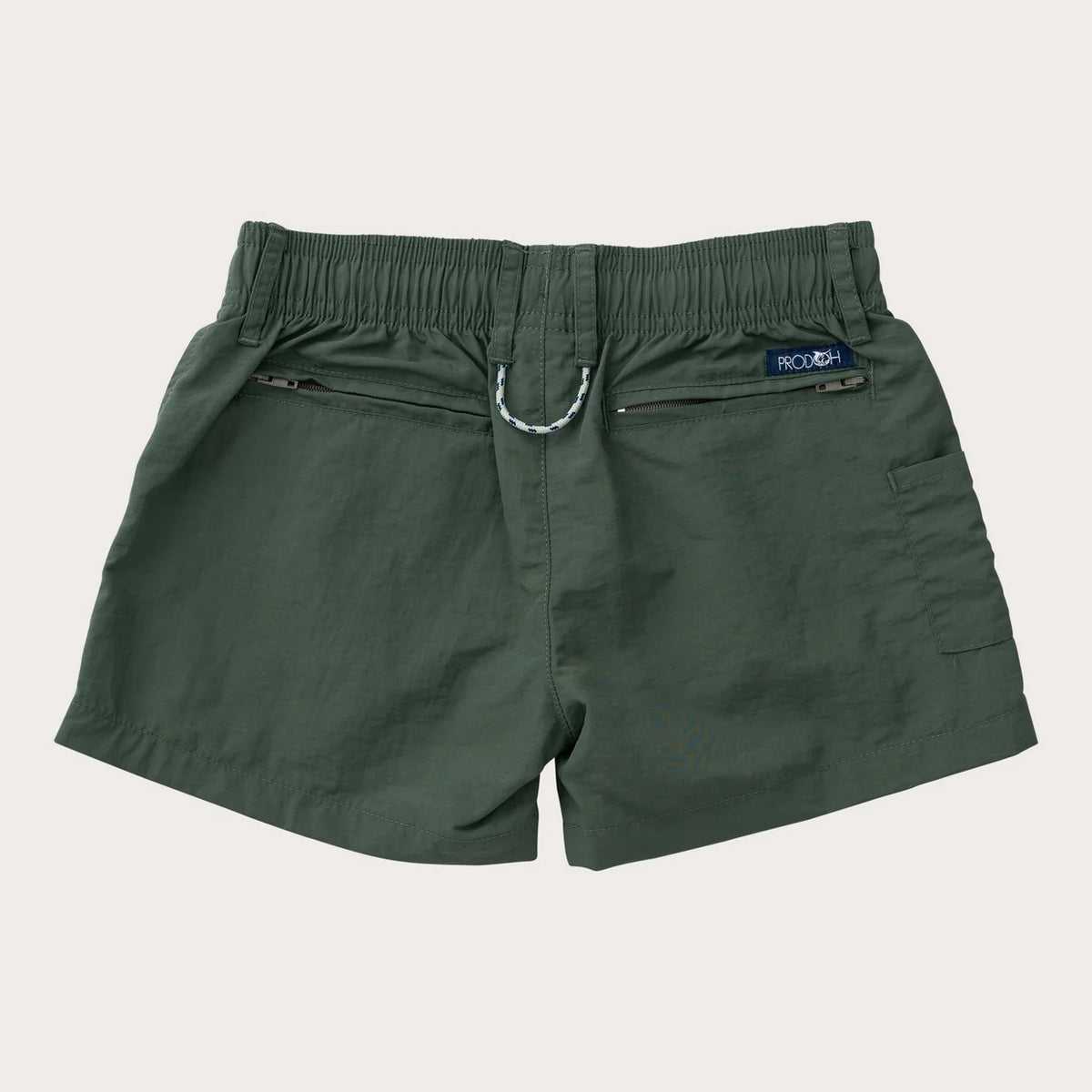 Boys Outrigger Performance Shorts - Camping Green