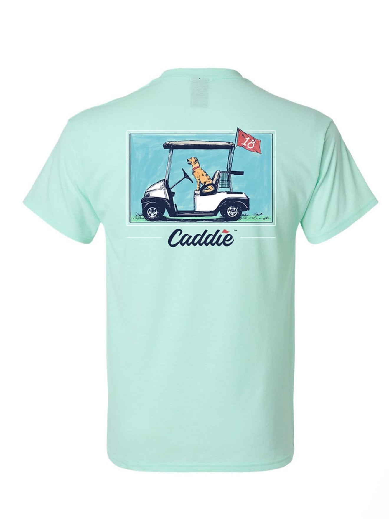 Youth Chalky Mint Caddie Designated Driver Tee