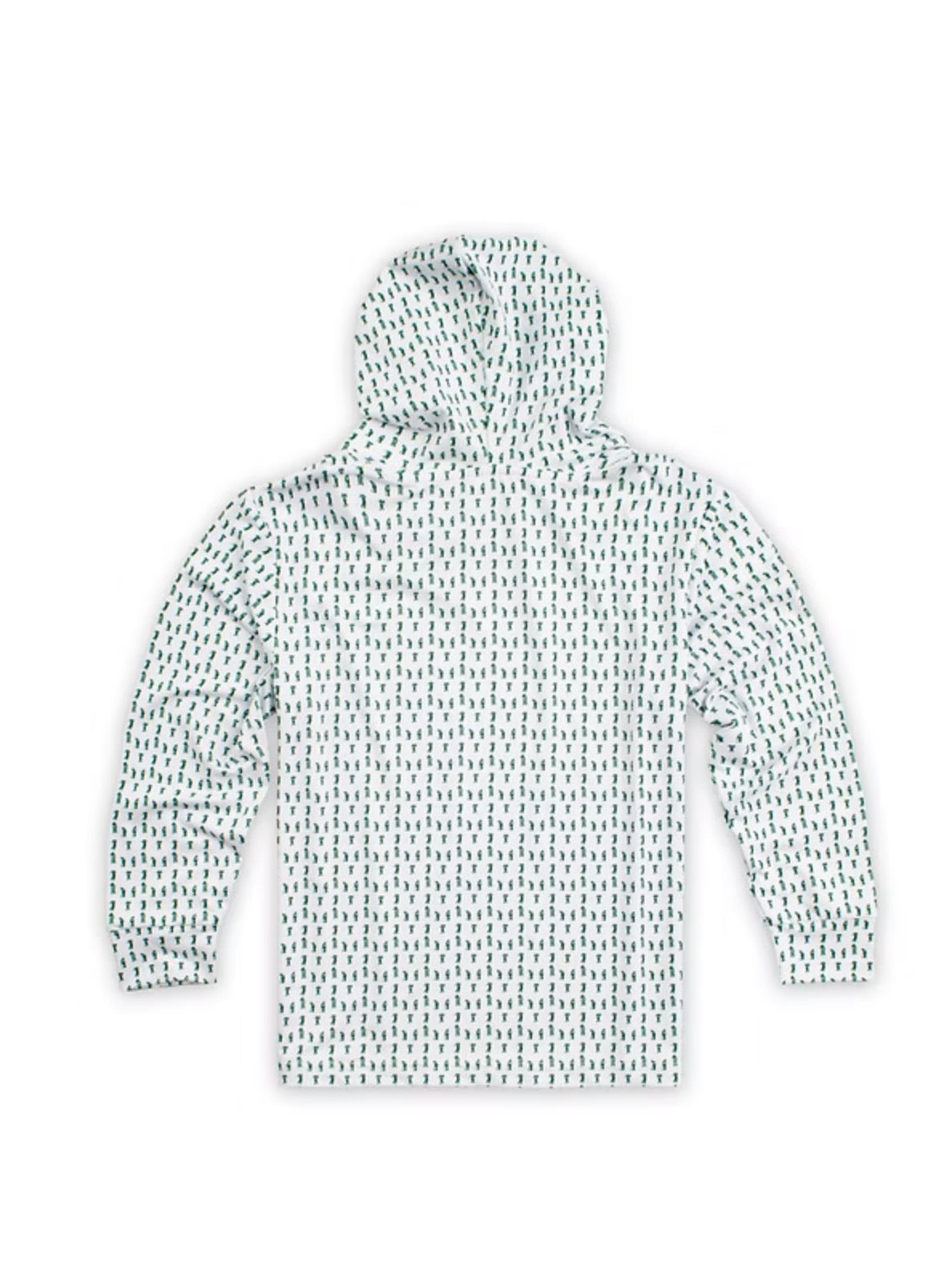 Youth Green/White Caddie Bogey Hoodie