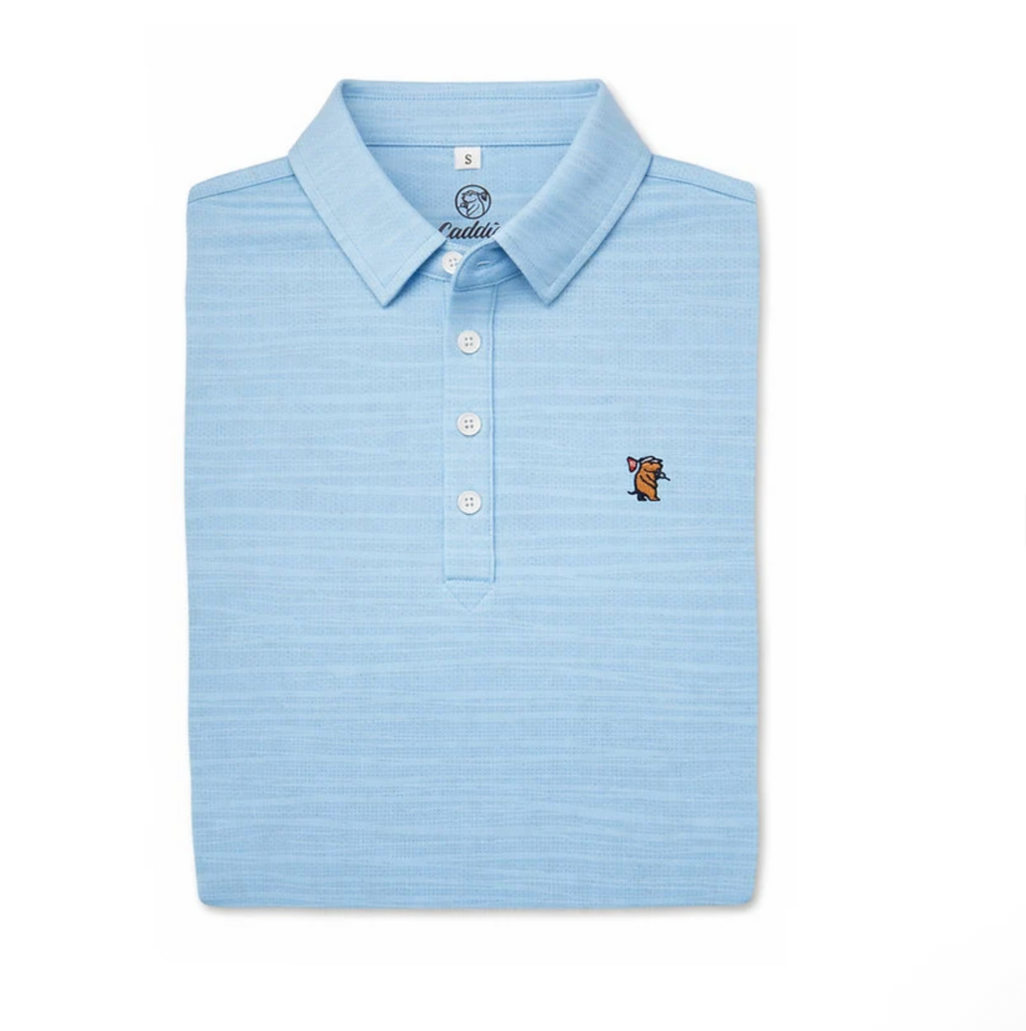 Youth Blue Caddie Azul Polo