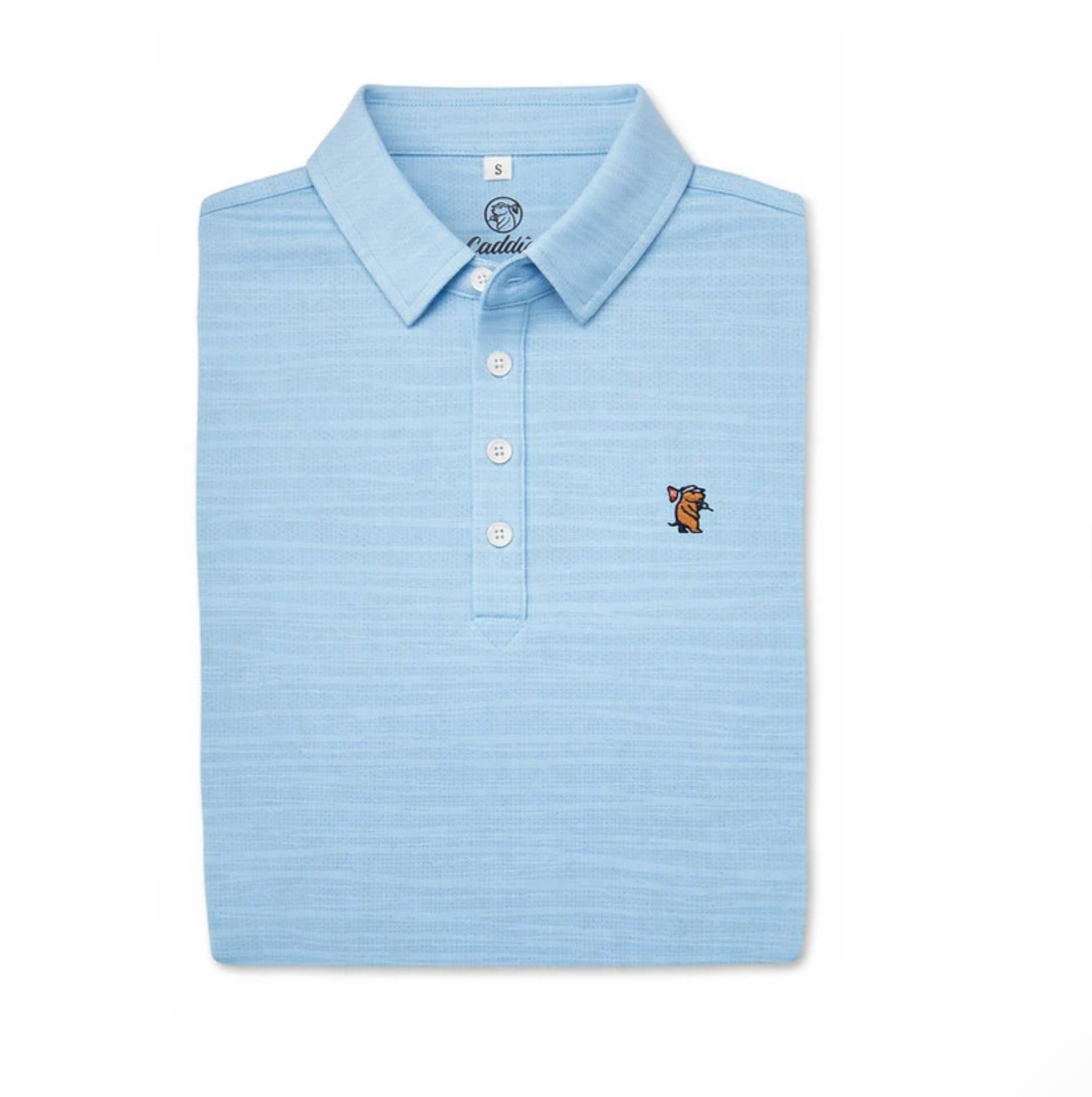 Youth Blue Caddie Azul Polo