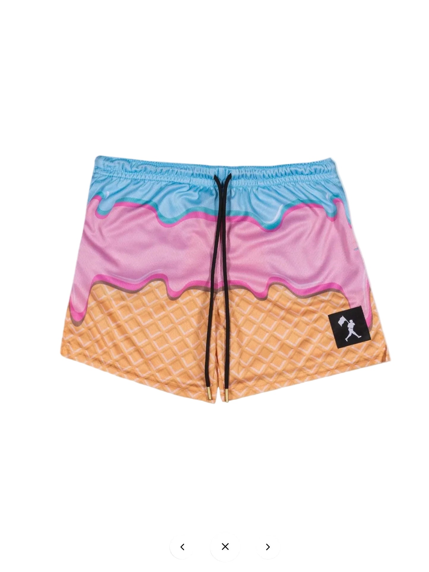 Frozen Treats Ice Cream Sundae Air Mesh Shorts