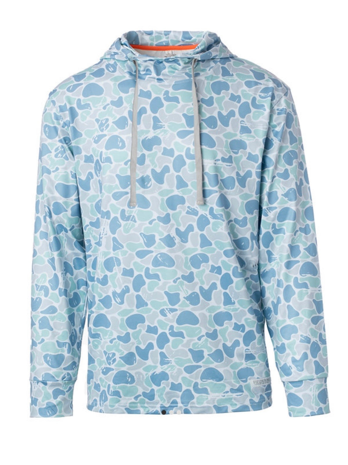 Youth Camo Fieldstone Saltwater Performance Hoodie