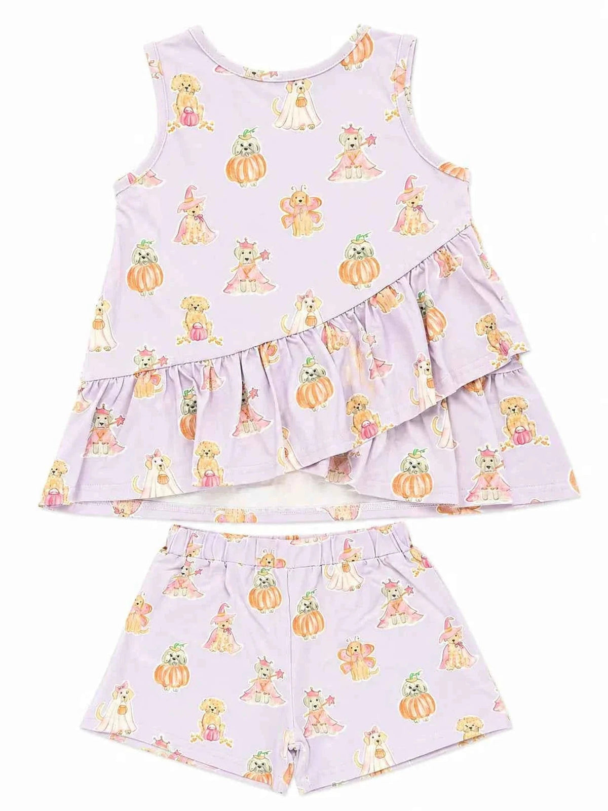 Rosie Ruffle Back Top w/ Susie Shorts| Trick or Treaters