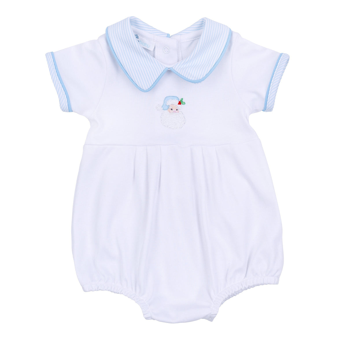 Santa Baby Collard Short Sleeve Bubble